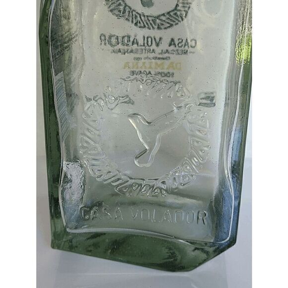 EMPTY Collectible Top Shelf Tequila Casa Volador Mezcal Damiana Bottle - Picture 9 of 9